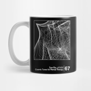 Sun Ra - Cosmic Tones / Minimal Style Graphic Artwork Design Mug